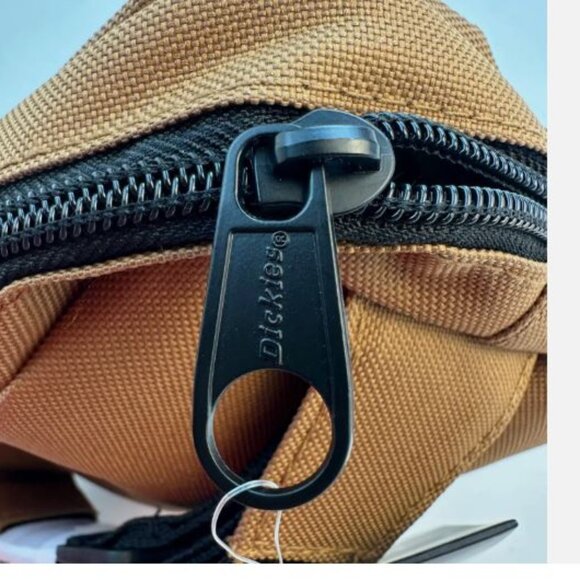 Dickies Logo Hipsack Bag Unisex Men's Women's 6" x 9.25" x 2.75" Brown New - Picture 11 of 13